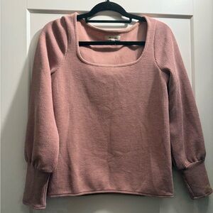 Mauve madewell Square Neck Sweater